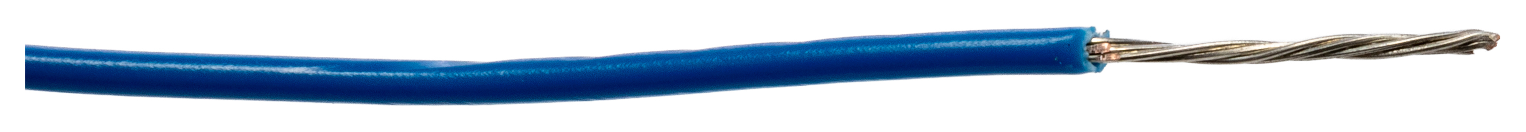 Alpha Wire Hookup Wire PVC Series Blue Hook Up Wire, 22 AWG, 7, 30 m, Polyvinyl Chloride, 3251 BL005