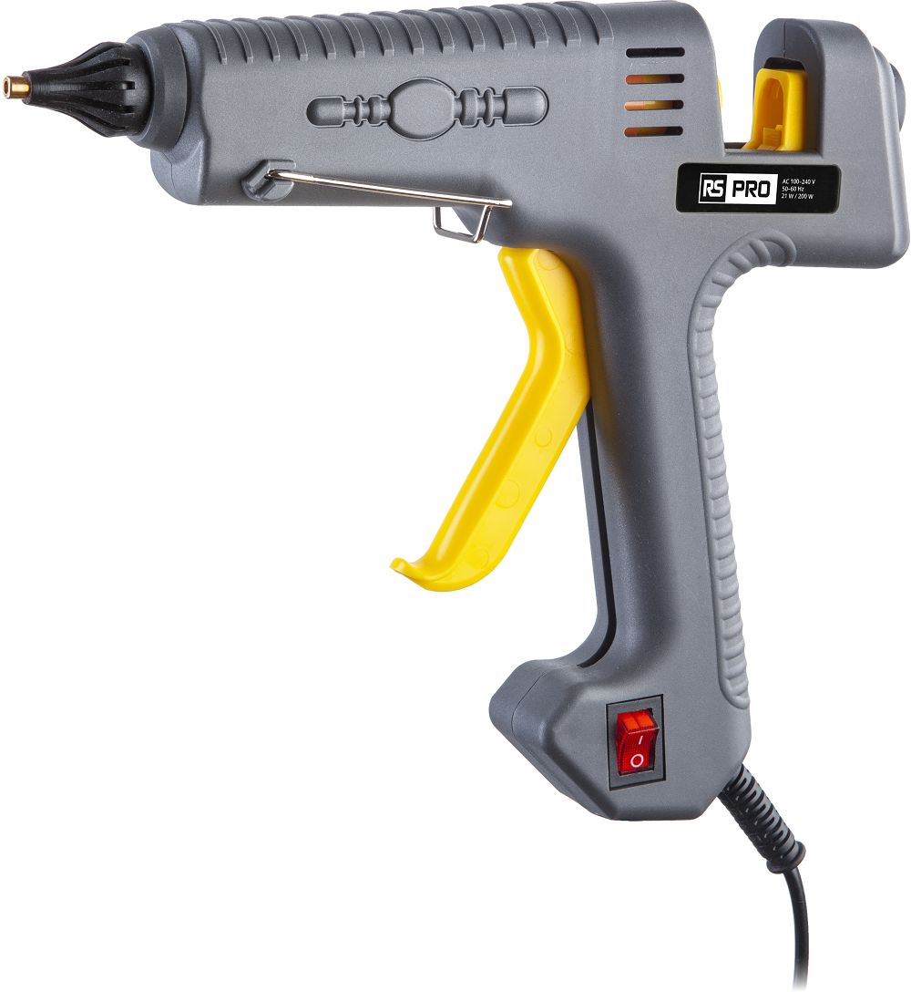 RS PRO PRO Corded Glue Gun, 11 mm 200 W, EU