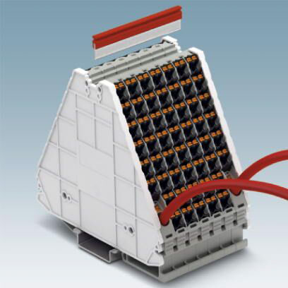 3270223 Phoenix Contact Distribution Block, 16 Way, 250V, 37A, Grey, Blue