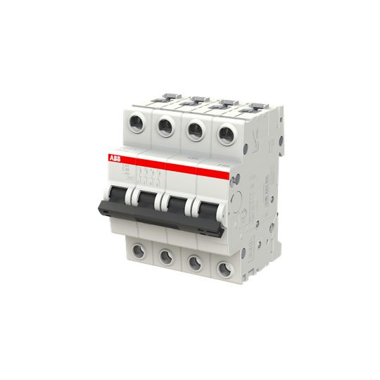 ABB System Pro M Compact S200 MCB, 4P, 80A Curve C, 400V AC, 6 kA Breaking Capacity