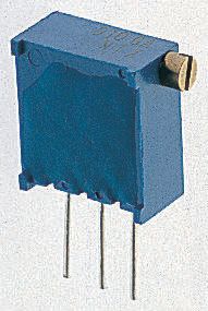 250 kΩ, Through Hole Trimmer Potentiometer, Solder Pin 0.5 W Side Adjust Bourns, 3296