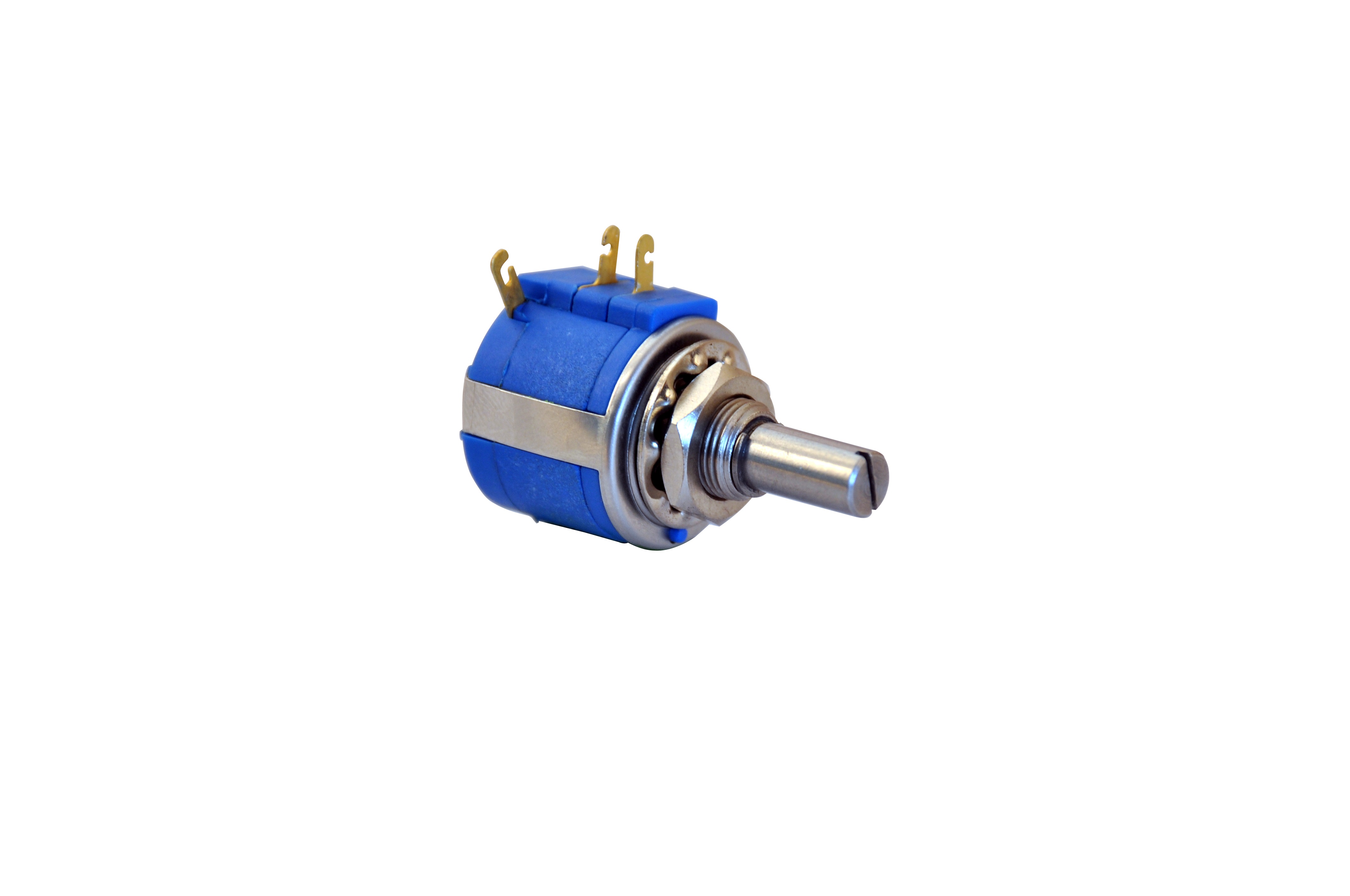 708-714 RS PRO Precision Potentiometer 3-Turns 1-Gang Panel Mount