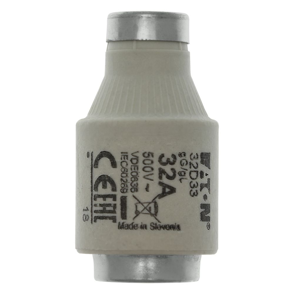Eaton 32A D3 Bottle Fuse, 500V