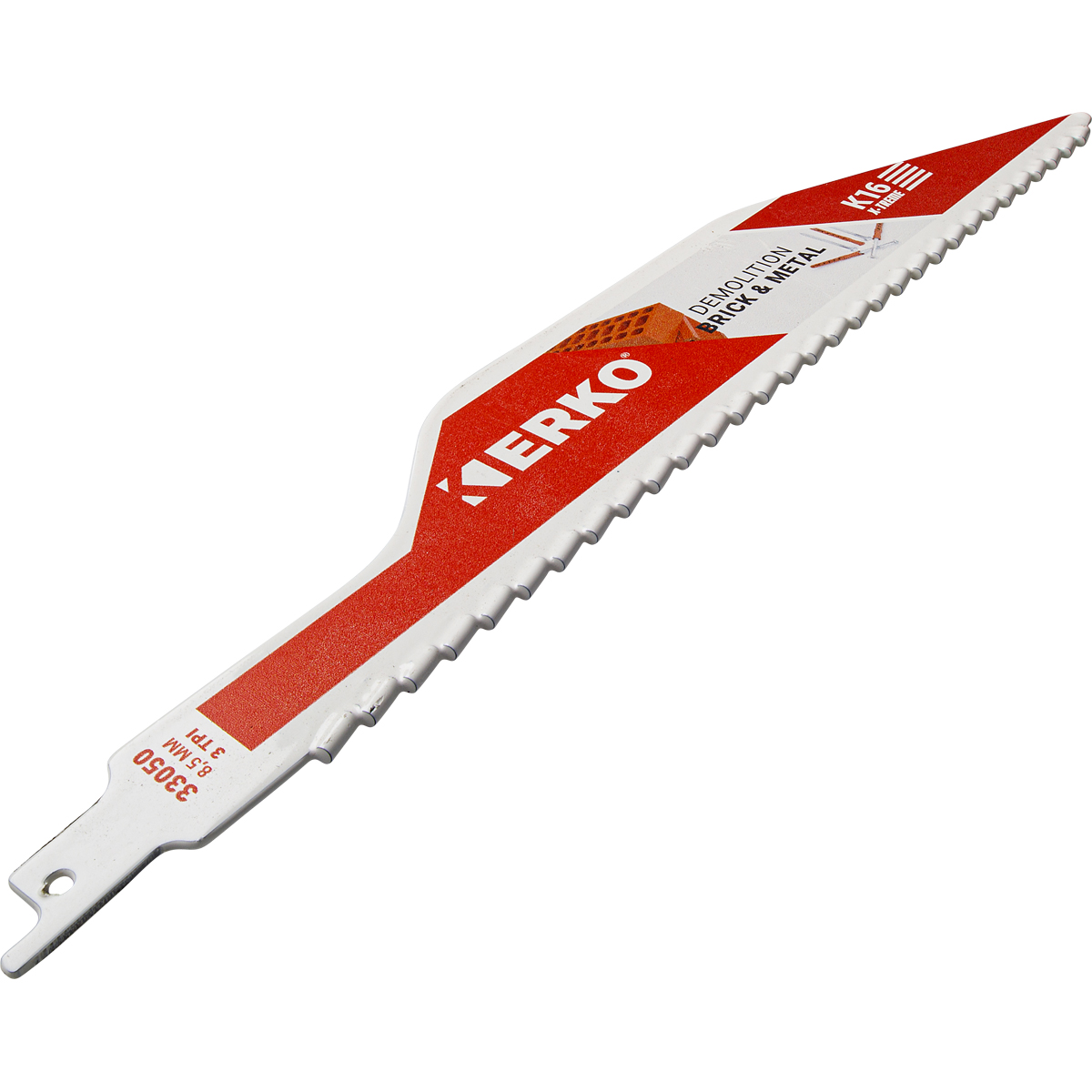ERKO, 3 Teeth Per Inch Metal 235 mm