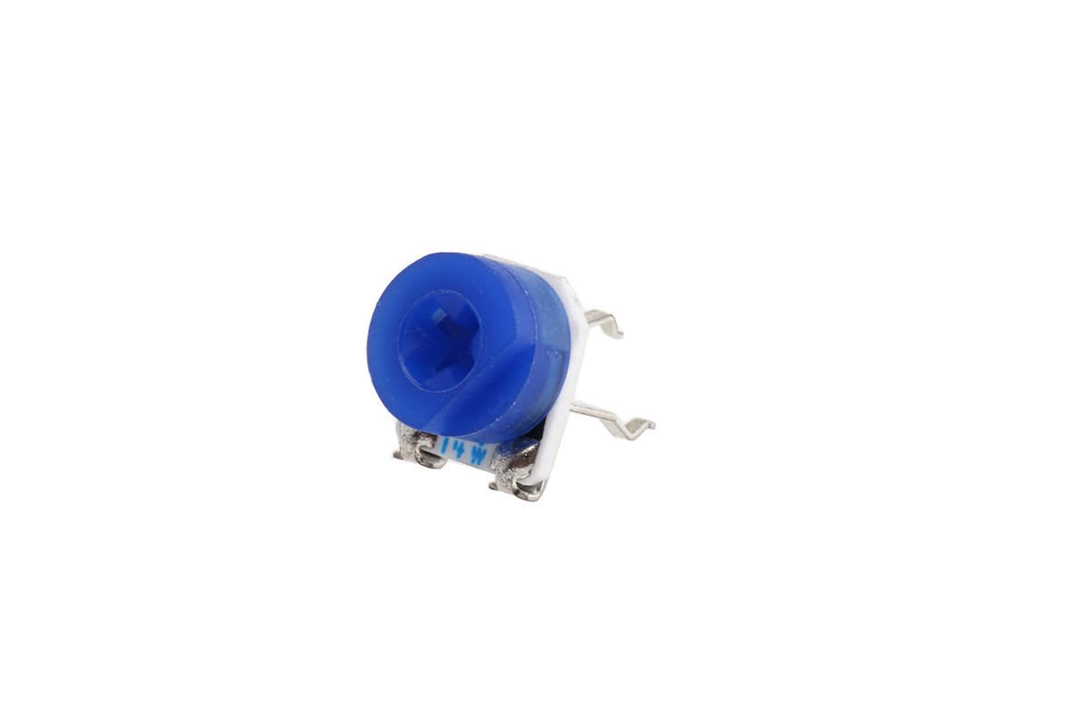 10 kΩ, Through Hole Trimmer Potentiometer, Pin 0.2 W Top Adjust Bourns, 3306