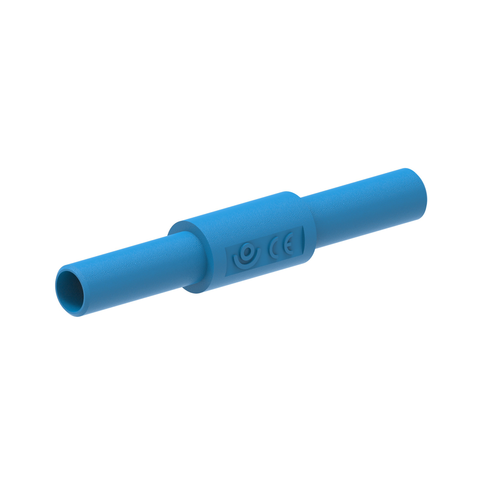 Electro PJP Blue Banana Adapter With Nickle Plated Brass contacts and Nickel Plated