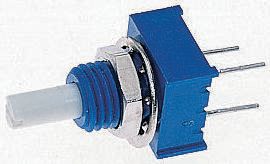 Bourns 3310 50 kΩ Rotary Potentiometer 1-Turns 1-Gang Panel Mount, Through Hole, 3310P-001-503L