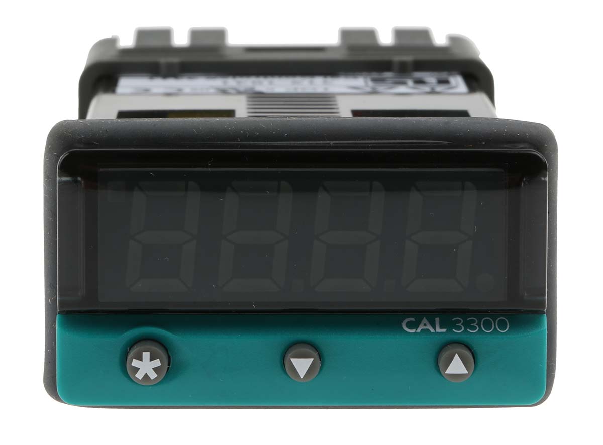 CAL 3300 Panel PID Temperature Controller, 2 Output Relay 240V ac Temperature Control