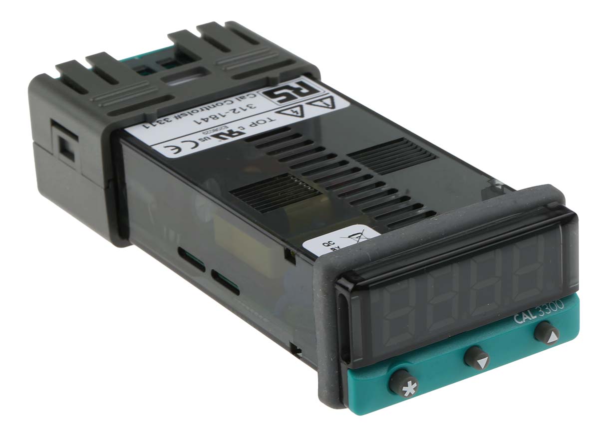 331100000 CAL 3300 Panel PID Temperature Controller, 2 Output Relay 240V ac Temperature Control