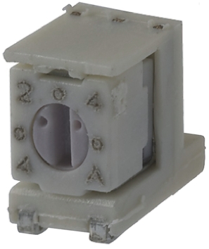 5 kΩ, Through Hole Trimmer Potentiometer, J-Hook 0.125 W Side Adjust Bourns, 3313