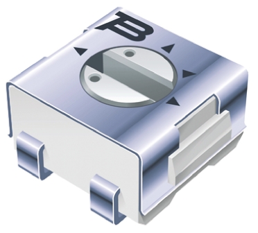 470 Ω, Surface Mount Trimmer Potentiometer, J-Hook 0.25 W Top Adjust Bourns, 3314