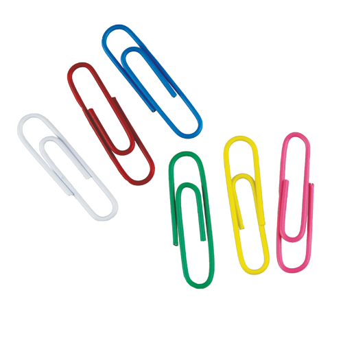 Whitecroft Essentials Steel Paperclip x500 Per Pack