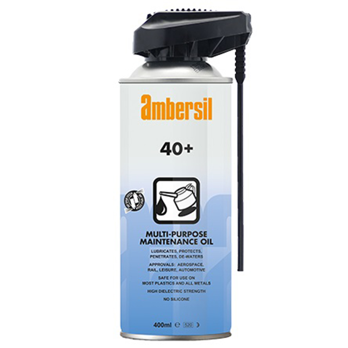Ambersil 40+ Protective Lubricant Lubricant Oil 400 ml Aerosol