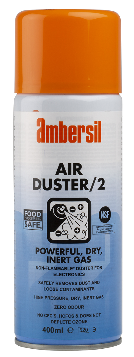 Ambersil 33181 High Power Air Duster 2 Air Duster, 400 ml