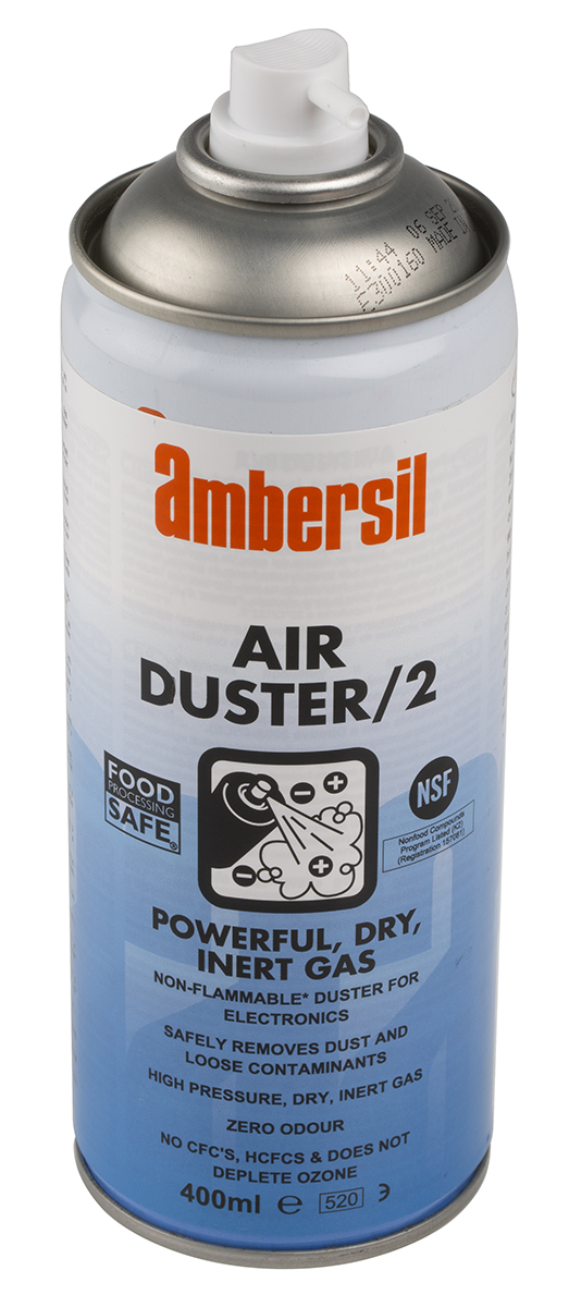 33181 Ambersil  High Power Air Duster 2 Air Duster, 400 ml