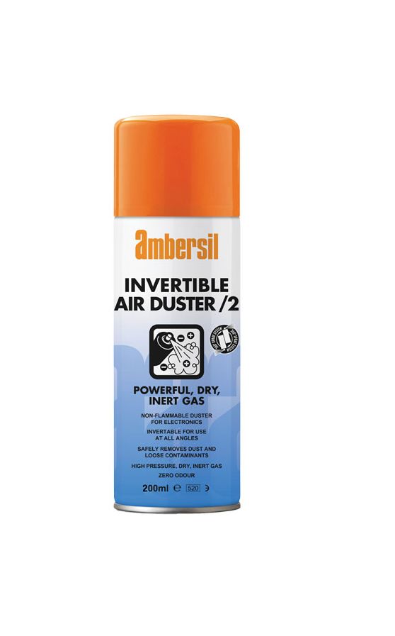 33183 Ambersil  Invertible INVERTIBLE DUSTER 2 Air Duster, 200 ml