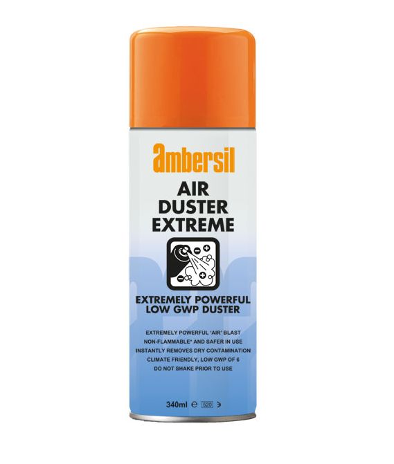 Ambersil 33279 High Power Air Duster Extreme Air Duster, 340 ml