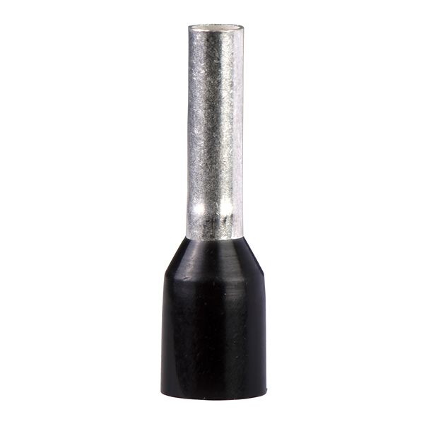 Schneider Electric, Linergy DZ5 Insulated Cable End, 18mm Pin Length, 2mm Pin Diameter, Black