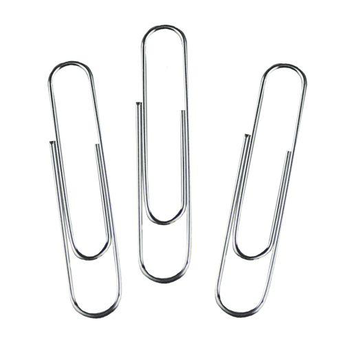 Whitecroft Essentials Steel Paperclip x1000 Per Pack