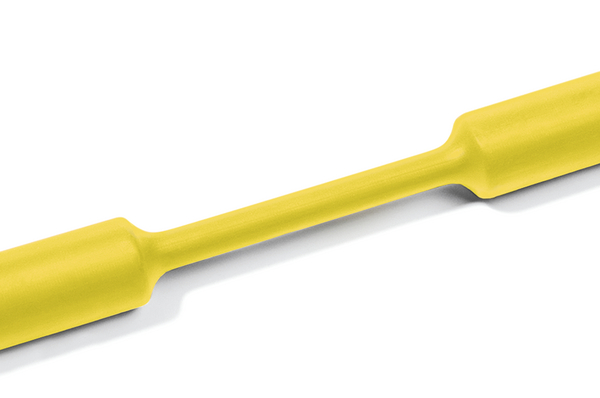 HellermannTyton Heat Shrink Tubing, Yellow 40 mm Sleeve Dia. x 30m Length 3:1 Ratio, TF31 Series