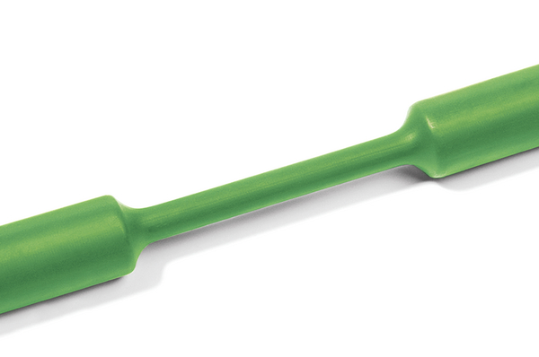 HellermannTyton Heat Shrink Tubing, Green 40 mm Sleeve Dia. x 30m Length 3:1 Ratio, TF31 Series