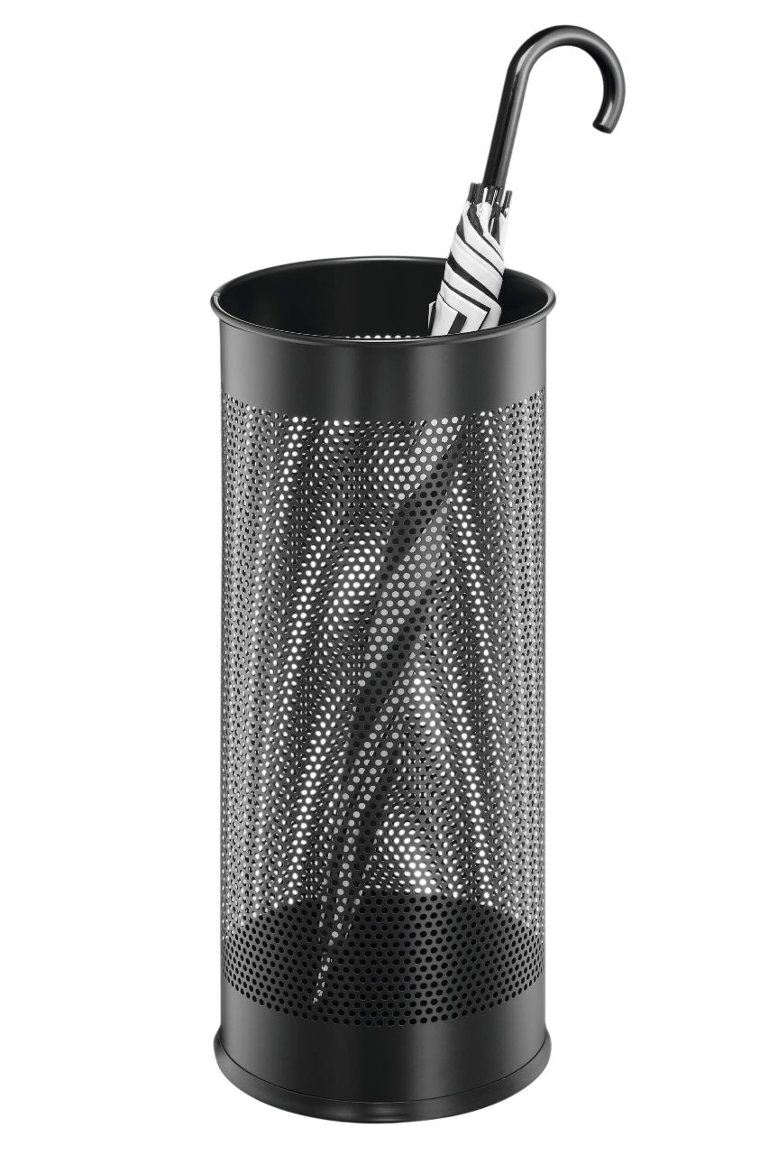 Durable Metal Storage Unit, 260 mm x 260 mm x 620 mm, Black