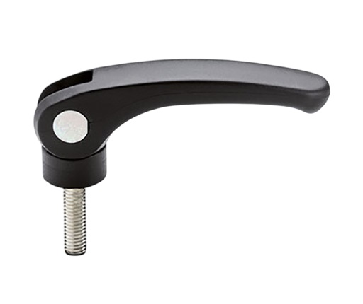 Elesa Stainless Steel Clamping Lever 33586, M8 x 50 mm