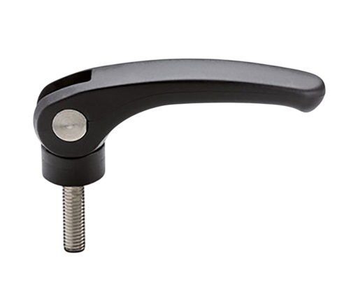 Elesa Stainless Steel Clamping Lever 33587, M8 x 25 mm