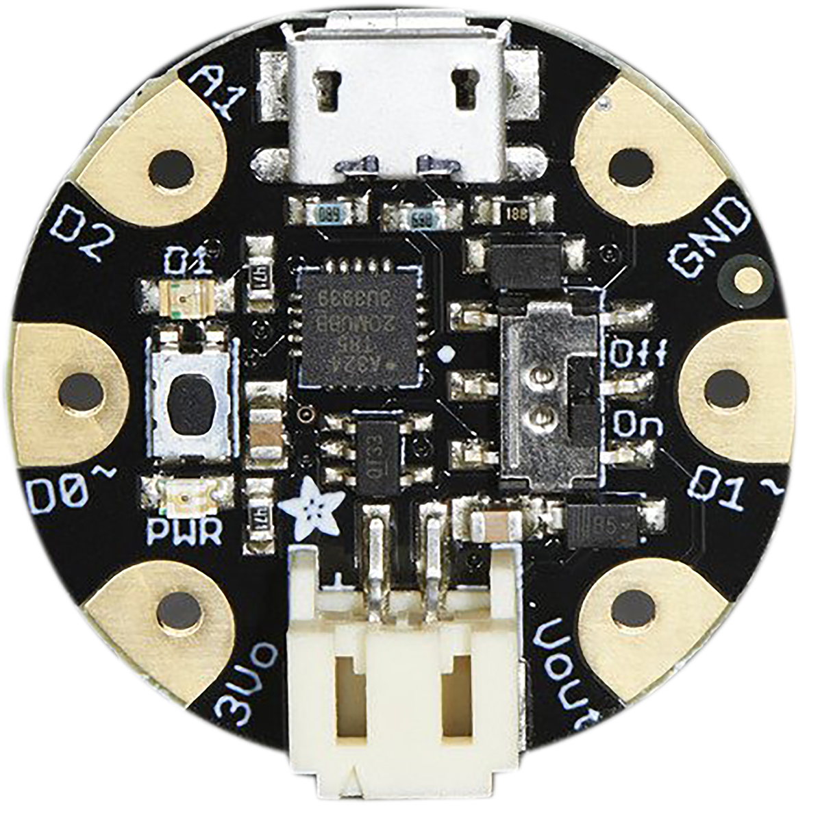 1222 ADAFRUIT GEMMA V2 Wearable Development Board