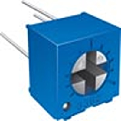 10000 Ω, Surface Mount Trimmer Potentiometer, Solder Plated 0.5 W Top Adjust Bourns, 3362