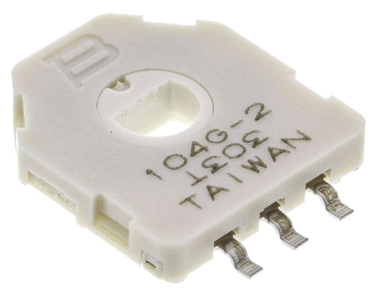 Bourns 3382 100 kΩ Rotary Potentiometer Surface Mount, 3382G-2-104G