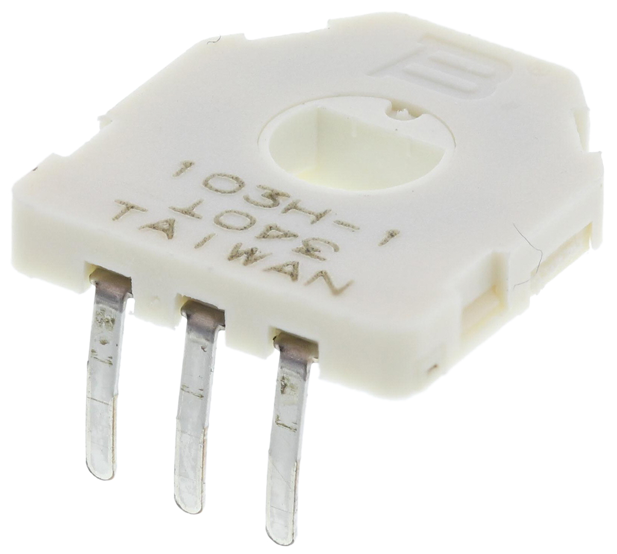 Bourns 3382 10 kΩ Rotary Potentiometer Through Hole, 3382H-1-103