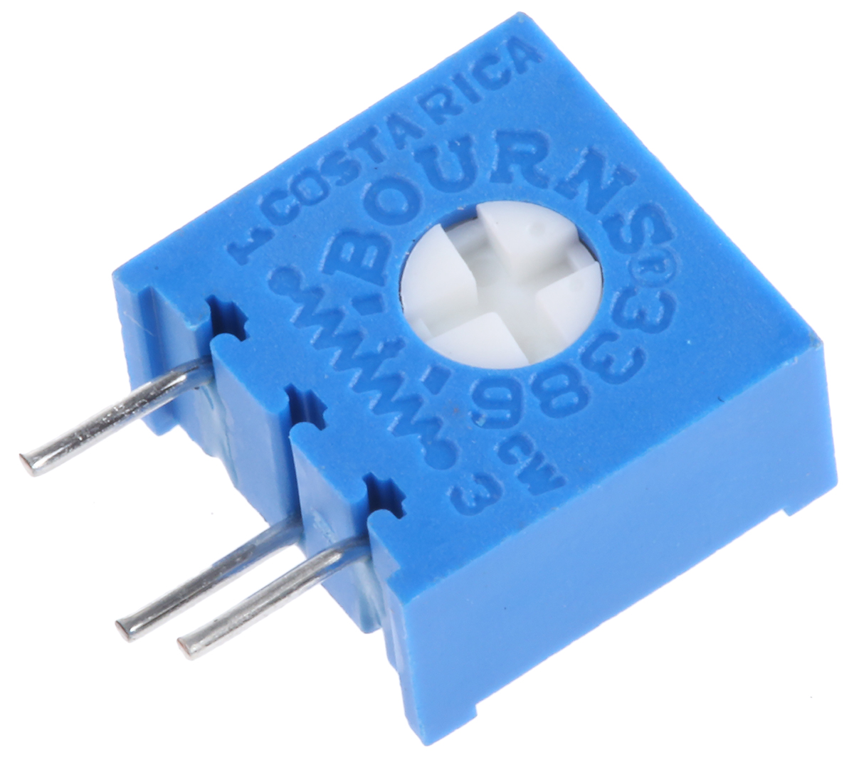 5 kΩ, Through Hole Trimmer Potentiometer, PC Pin 0.5 W Bourns, 3386
