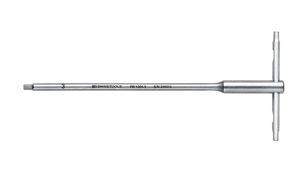 PB SWISS TOOLS T Shape Metric Hex Key, 3mm