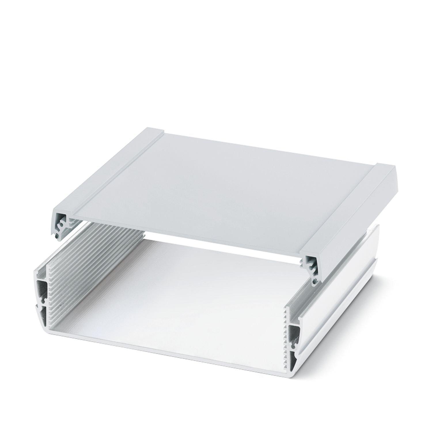 Phoenix Contact HC-ALU Aluminium PCB Mounting Enclosure, 1000 x 161 x 47.6mm