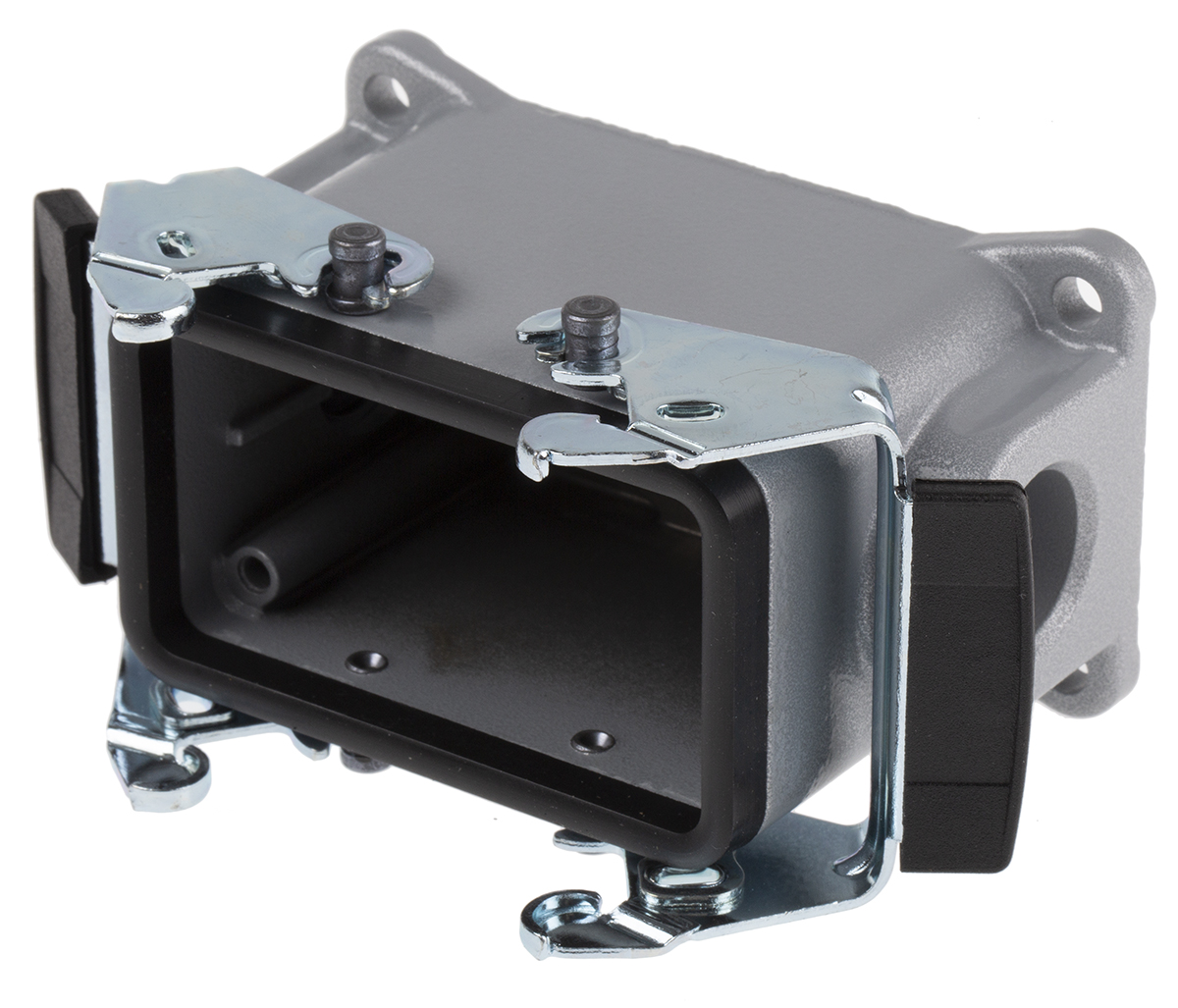 1003400012954400 EPIC H-BE Heavy Duty Power Connector Hood, 10 (H-BE), 42 (H-DD) Contacts, PG16 Thread