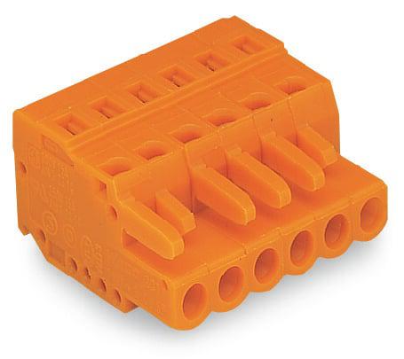 WAGO 231 Series PCB Terminal, 4-Contact, 5.08mm Pitch, Cable Mount, 1-Row, Cage Clamp Termination