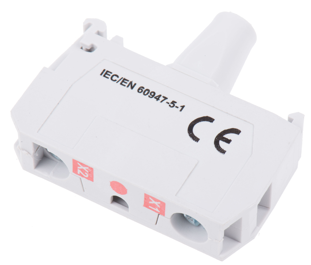 33earl BACO BACO Series Light Block, 24V, Red Light