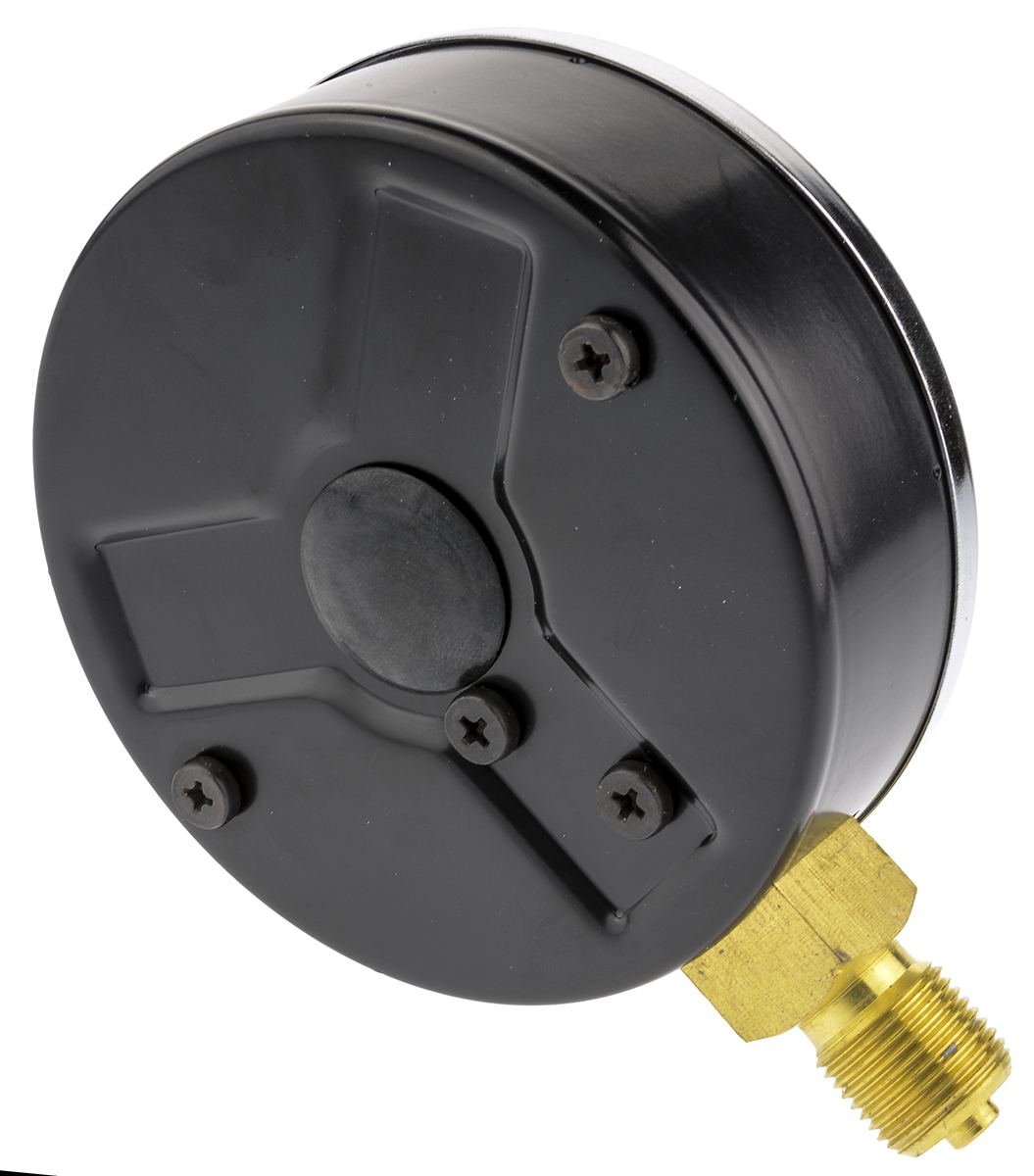 346550 Brannan G 3/8 Type G Pressure Gauge, 100 mm, 10 bar