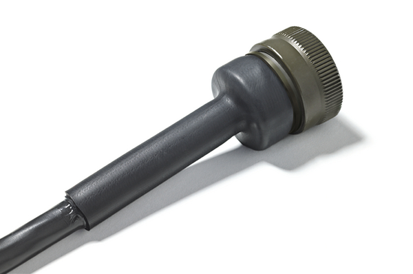HellermannTyton Heat Shrink Tubing, Black 6 mm Sleeve Dia. x 300m Length 3:1 Ratio, EPS-300 Series