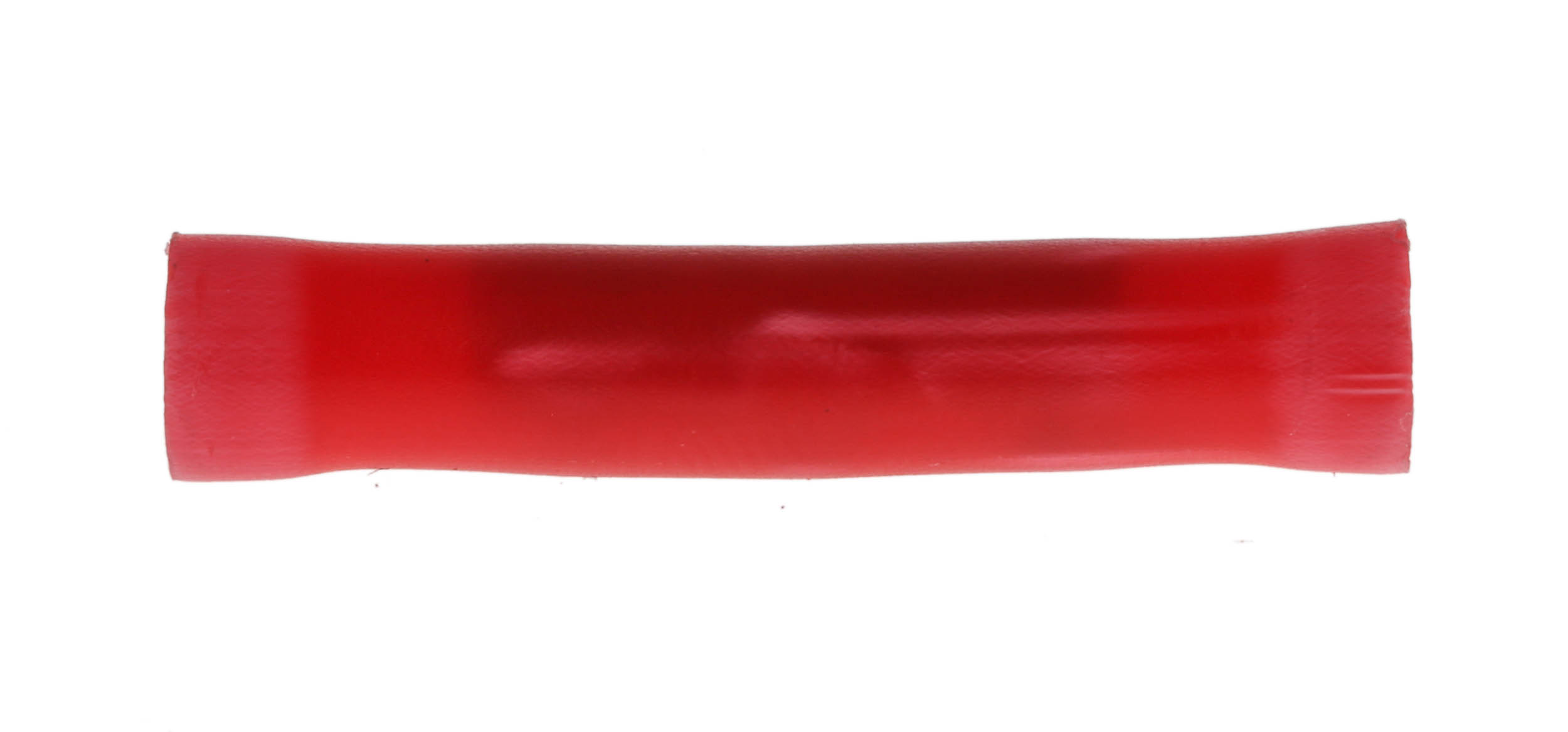 34070 TE Connectivity, PLASTI-GRIP Butt Splice Connector, Red, Insulated, Tin 16 AWG