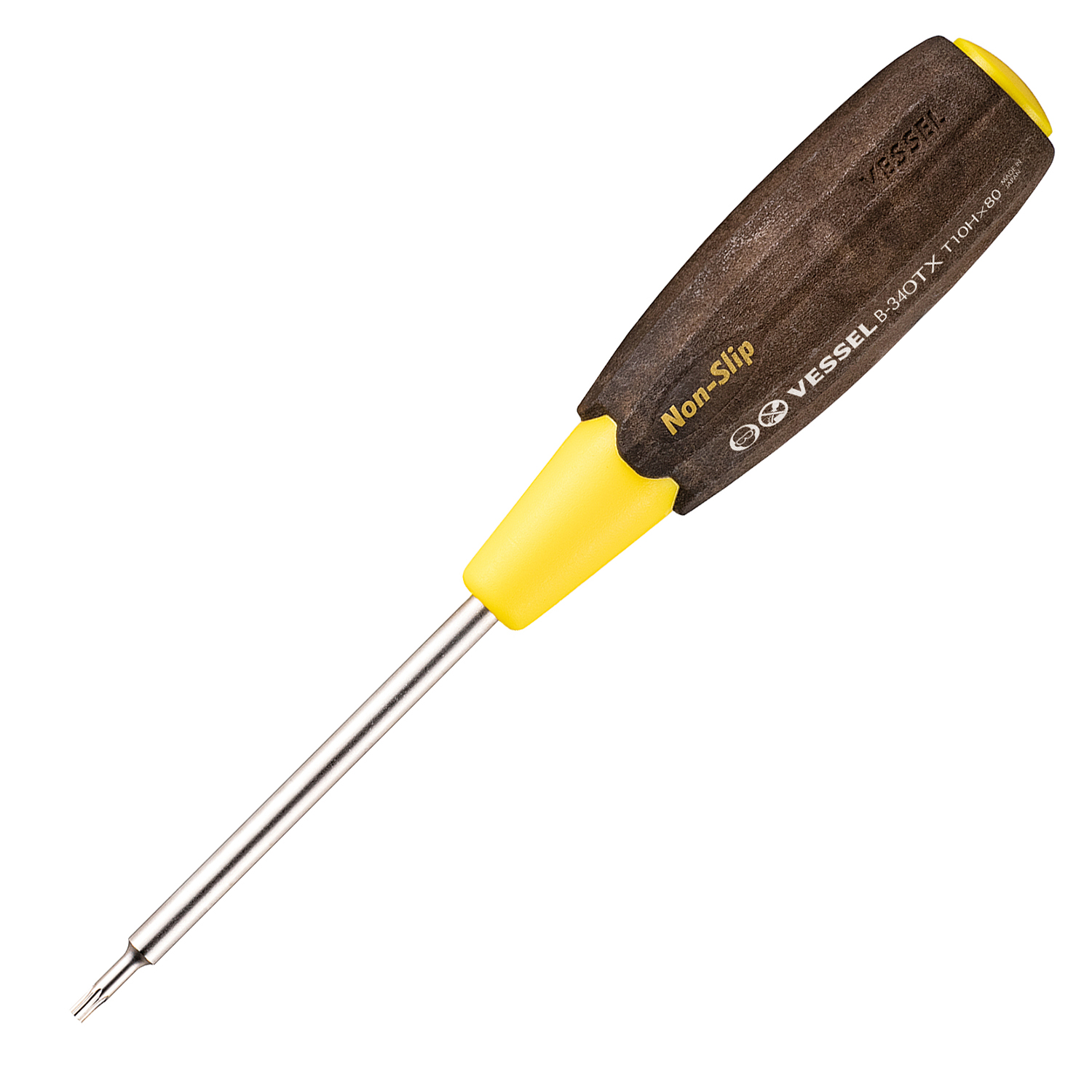 Vessel Torx, T10H Tip, 80 mm Blade VDE/1000V Approved, 188 mm Overall