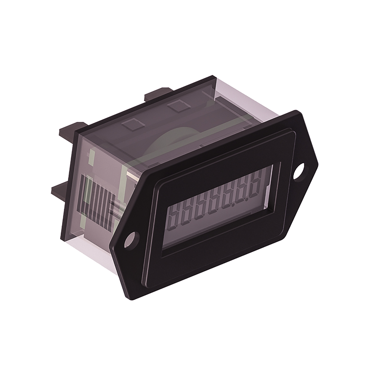 Trumeter 3410 Hour Meter, 8 Digit LCD 300V dc