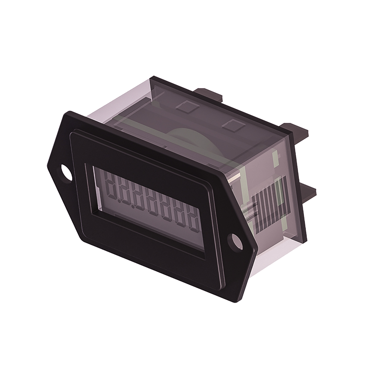 Trumeter 3410 Hour Meter, 8 Digit LCD 300V dc
