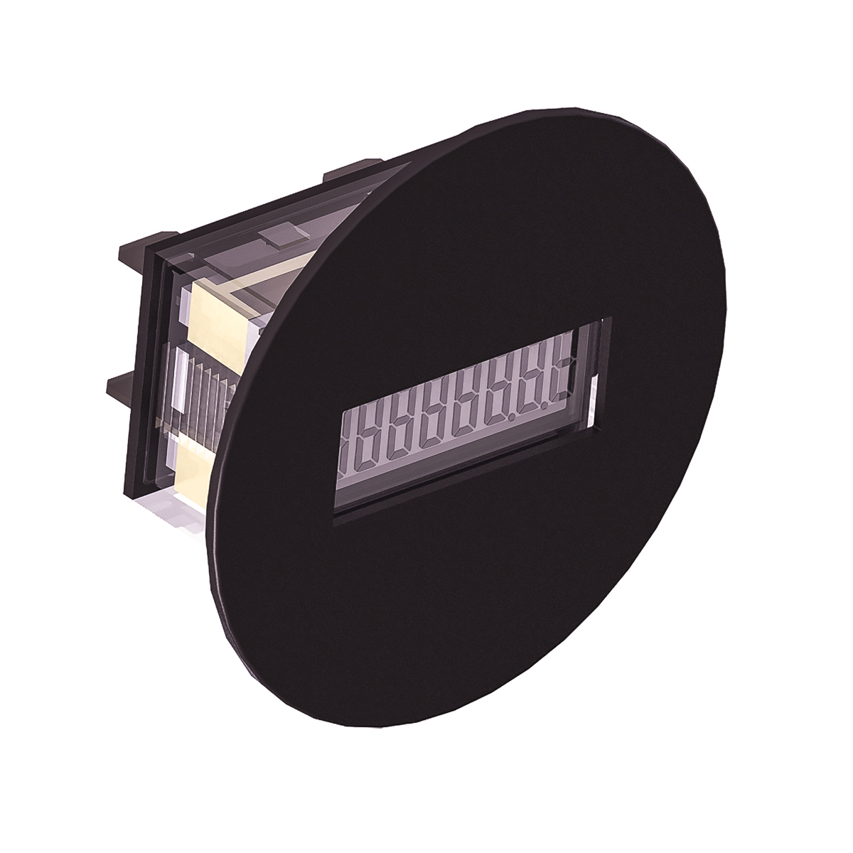 Trumeter 3410 Hour Meter, 8 Digit LCD 300V ac