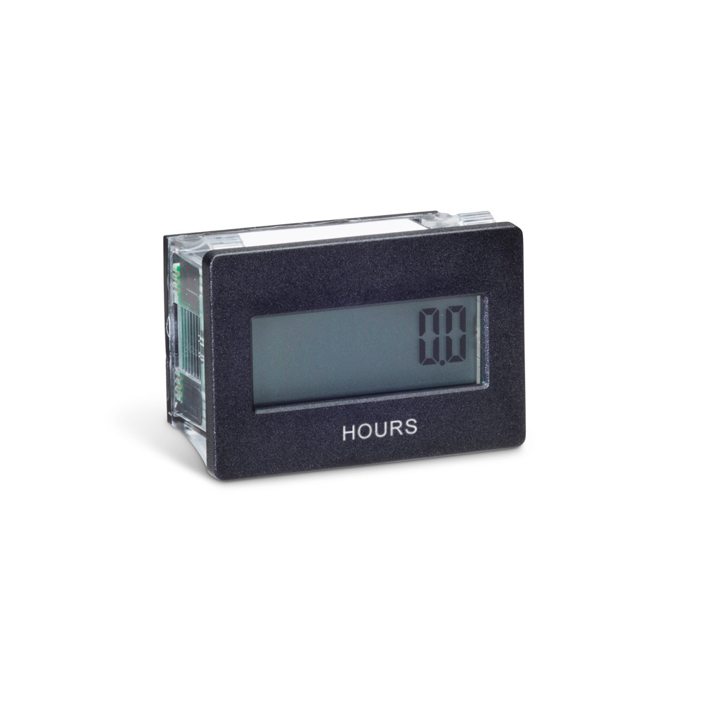 Trumeter 3410 Hour Meter, 8 Digit LCD 300V ac