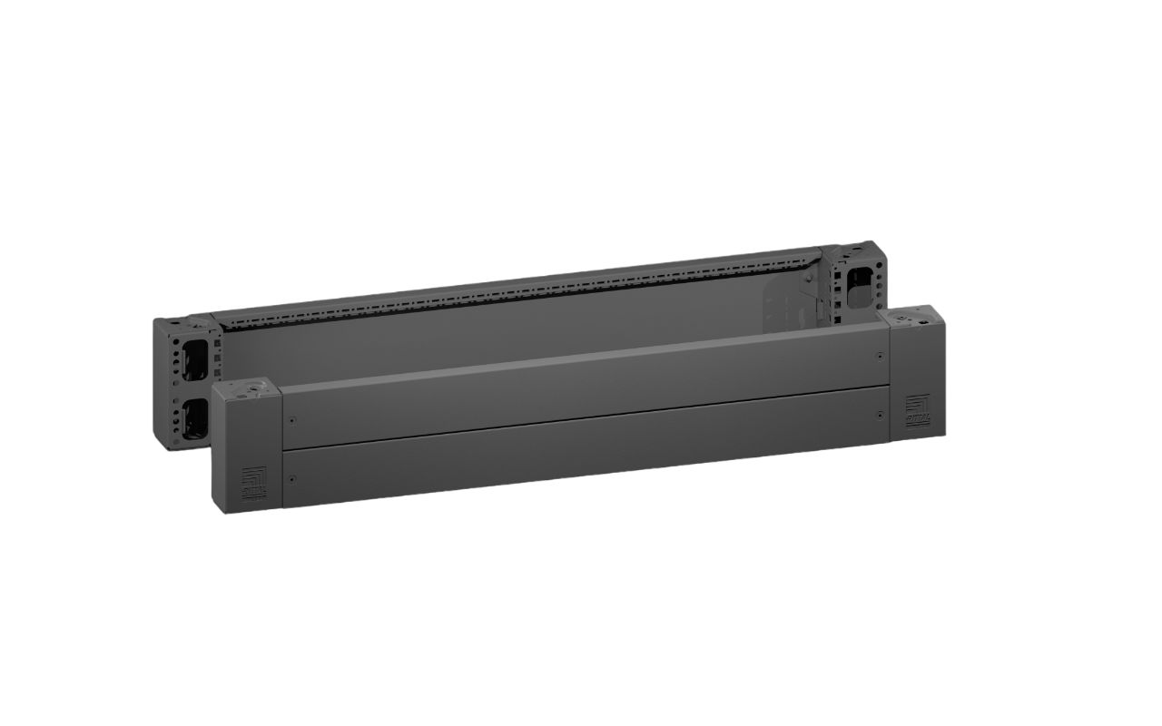 8660025 Rittal Front Trim Kit Base/Plinth Trim Panel for Use with VX Base/Plinth System