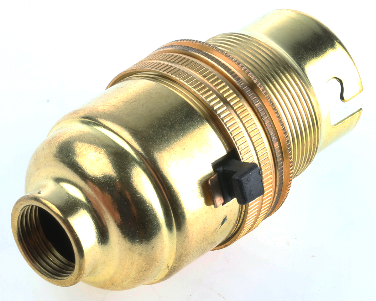 3413e S Lilley & Son GLS Lamp Holder Screw Snap-Fit - 3413E