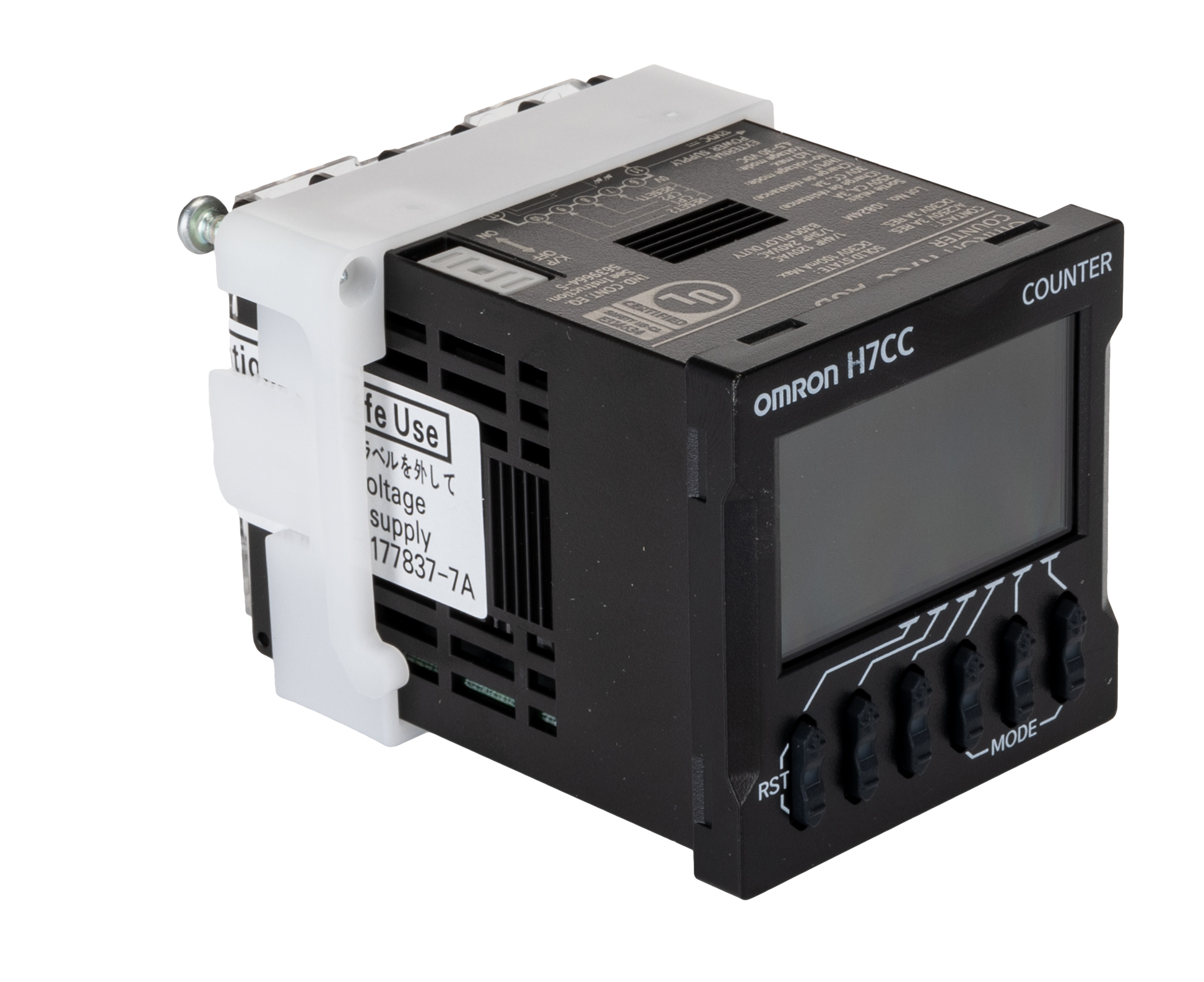 Omron H7CC Counter, 6 Digit LCD, 50 → 60Hz, 24 V ac, 12 → 48 V dc
