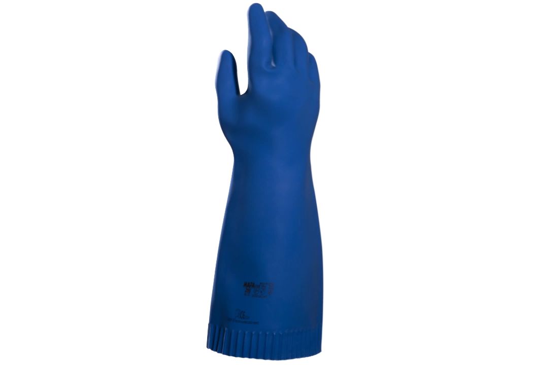 Mapa Blue Natural Latex Glove, Size 10